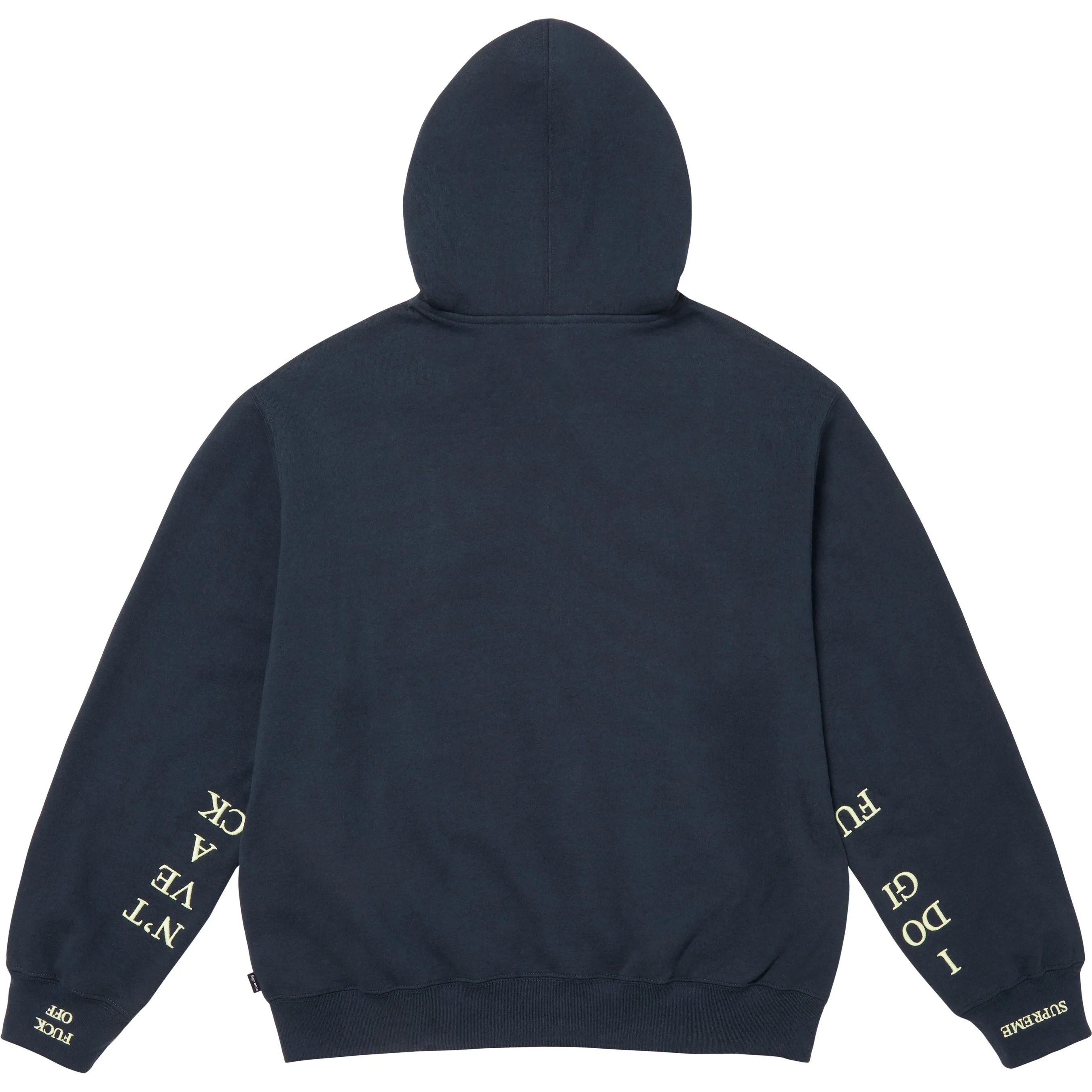 IDGAF Zip Up Hooded Sweatshirt view 14